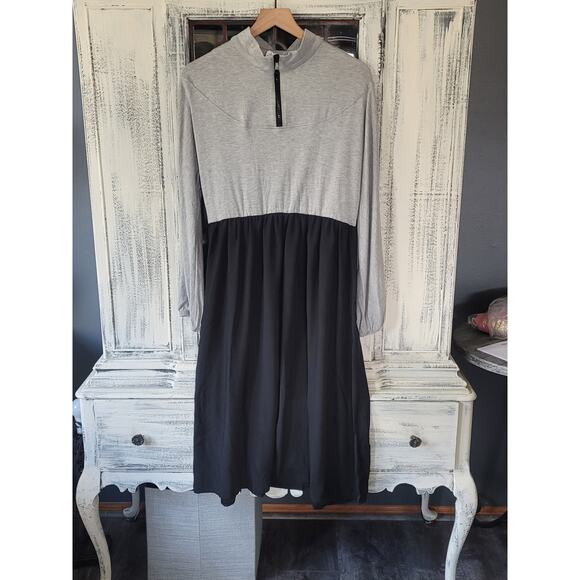 Anthropologie Amadi Contrast Polo Midi Dress - New - Medium - Picture 5 of 5